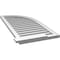 Ekena Millwork Quarter Round Top Right Surface Mount PVC Gable Vent w/ 2"W x 2"P Brickmould Sill Frame, 20"W x 42"H GVPQR20X4203SF - alternate 5